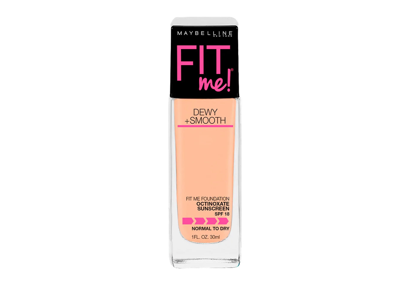 MAYBELLINE Base de Maquillaje Fit Me Hidratante, 235 Pure Beige